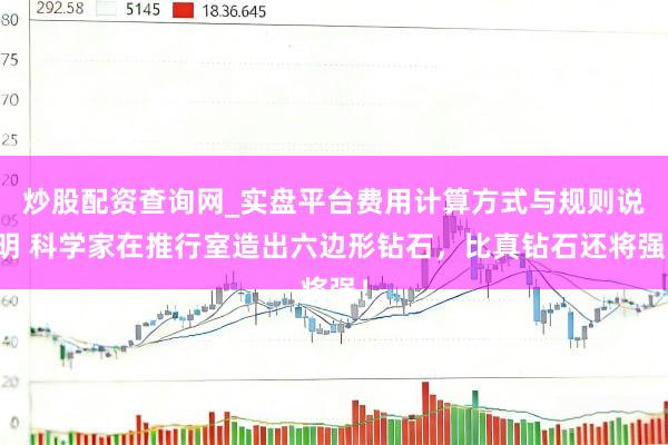 炒股配资查询网_实盘平台费用计算方式与规则说明 科学家在推行室造出六边形钻石，比真钻石还将强！