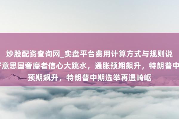 炒股配资查询网_实盘平台费用计算方式与规则说明 历史最低！好意思国奢靡者信心大跳水，通胀预期飙升，特朗普中期选举再遇崎岖