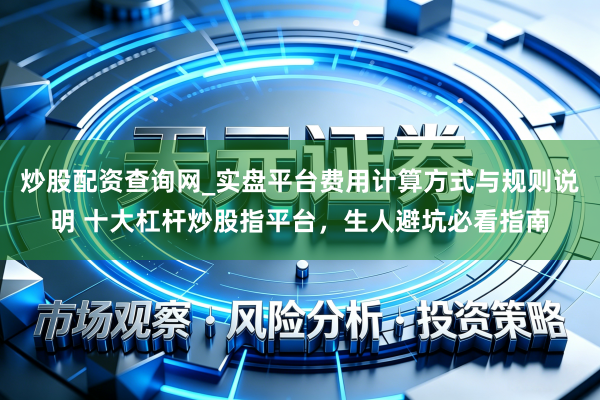 炒股配资查询网_实盘平台费用计算方式与规则说明 十大杠杆炒股指平台，生人避坑必看指南
